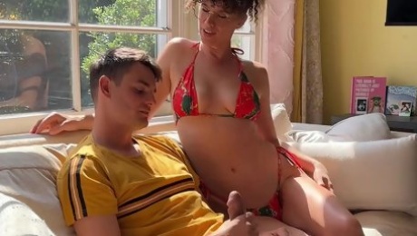 Loving stepmother Noodles keeps her stepson hard for her own amusement