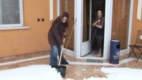 Granny and teen lesbians (18+)