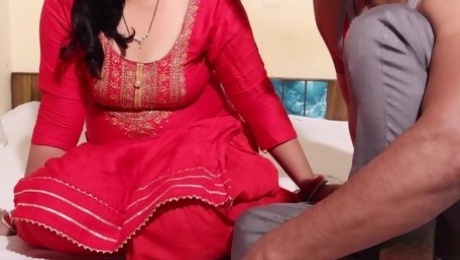 Hot MILF from India enjoys cum on her ass after passionate sex.