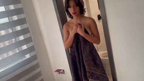 Indian sepsis needs my cock after shower - POV