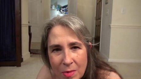 AuntJudys - Your 50yo Busty Stepmom Grace Jacks You Off (POV)