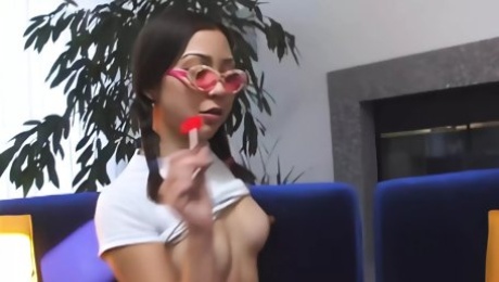 Young Asian Girl Fucks Lee Stone's Huge Cock