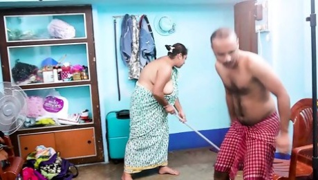 A SEXY BIG BOOBS KAM KARNEWALI FUCKED BY HER BABU