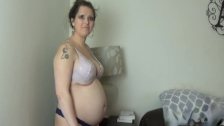 Ana 9 Months Pregnant Creampie