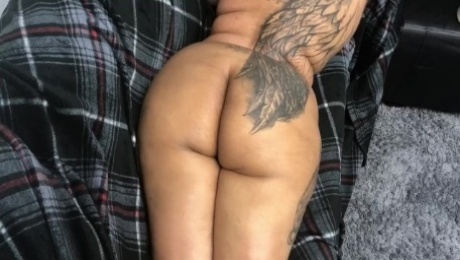 Big booty massage leads to back shots and cum