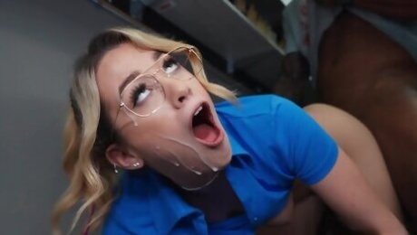 Charming teen pornstar Ashley Alexander horny xxx clip